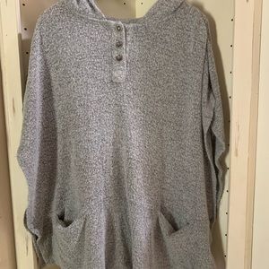 M. Ronn Hooded Poncho, size one size